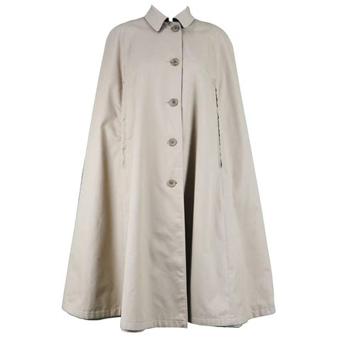 vintage burberry cape.